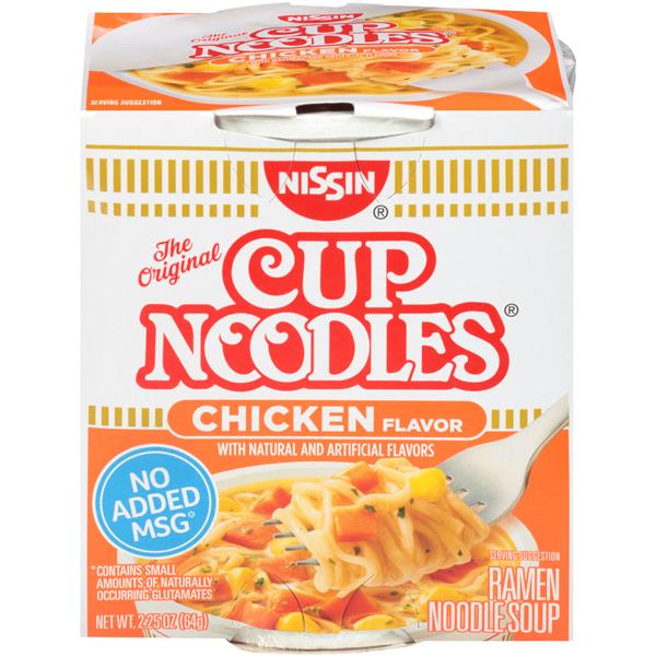 Nissan Cup Noodles Chicken Flavor Ramen Noodle Soup HyVee Aisles Online Grocery Shopping