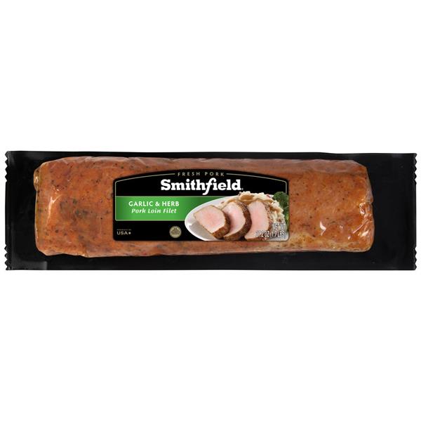 Smithfield Garlic & Herb Pork Loin Filet HyVee Aisles Online Grocery