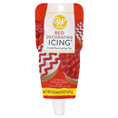Wilton Red Decorating Icing Includes Round & Star Tips