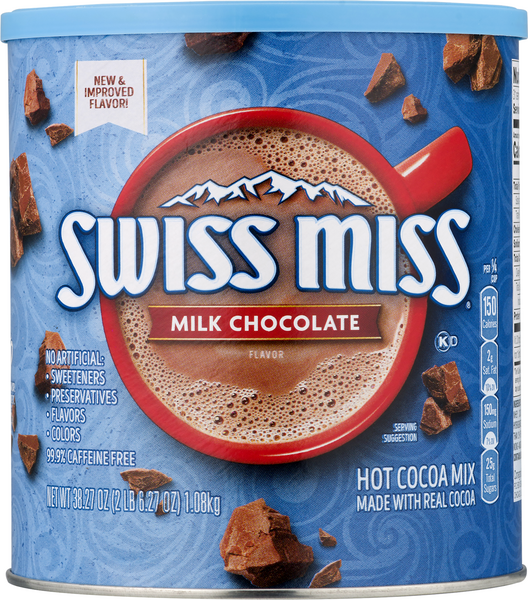 Swiss Miss Milk Chocolate Cocoa Mix Canister - Shop Cocoa at H-E-B