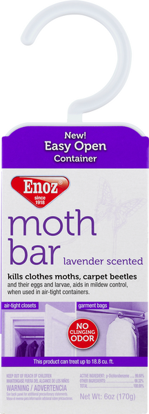 Enoz Lavender Scented Moth Balls, Packets Kill Clothes Moths and Carpet Beetles, 6 oz, 5 ct, Size: 30 oz