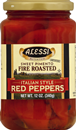 Alessi Sweet Pimento Fire Roasted Italian Style Red Peppers