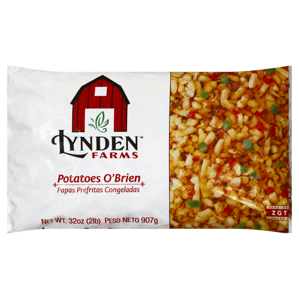 Lynden Farms Frozen Hash Brown Potato Patties 10 ct