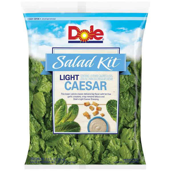 Dole Salad Kit Light Caesar 10 oz. Bag HyVee Aisles Online Grocery Shopping