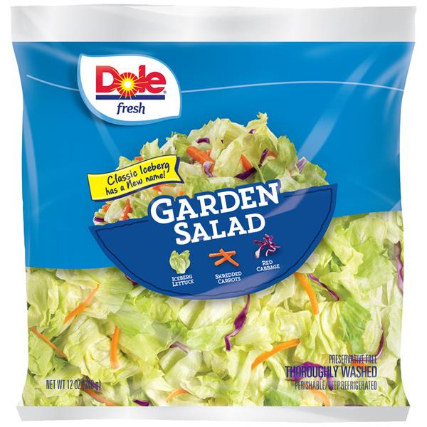 Dole Garden Salad Kit Hy Vee Aisles Online Grocery Shopping