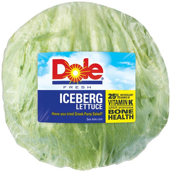 Dole Iceberg Lettuce HyVee Aisles Online Grocery Shopping