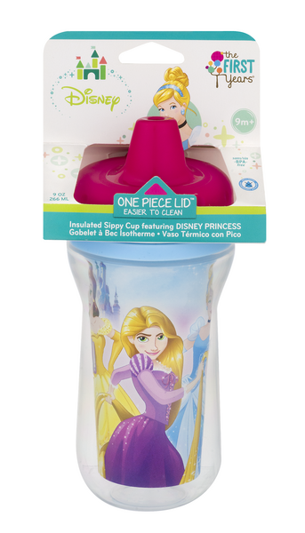 The First Years Disney Princess Kids Insulated Sippy Cups