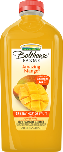 Bolthouse Farms Amazing Mango 100% Juice Smoothie Hy-Vee Aisles