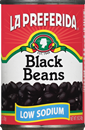 La Preferida Black Beans Low Sodium