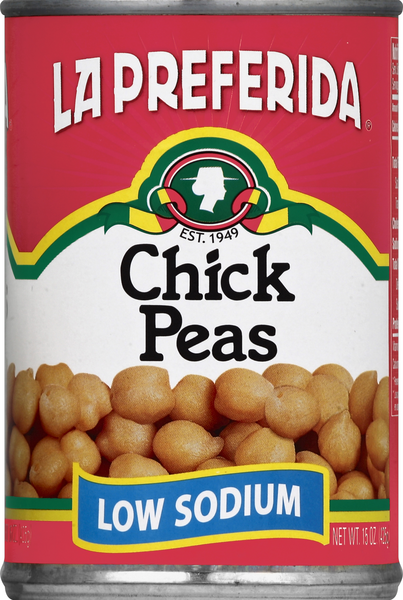 La Preferida Chick Peas Low Sodium Hy Vee Aisles Online Grocery Shopping