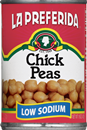 La Preferida Chick Peas Low Sodium