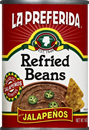 La Preferida Refried Beans with Jalapenos