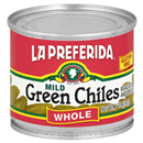 La Preferida Mild Whole Green Chiles