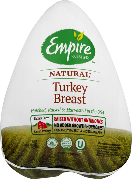 Empire Kosher Classic Slow Roasted Turkey Breast, 7 oz