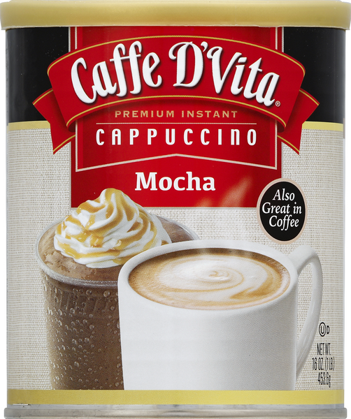 Caffe D'Vita Mocha Instant Cappuccino HyVee Aisles