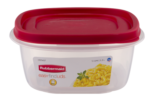 Rubbermaid Easy Find Lids 9 C. Clear Square Food Storage Container -  Parker's Building Supply