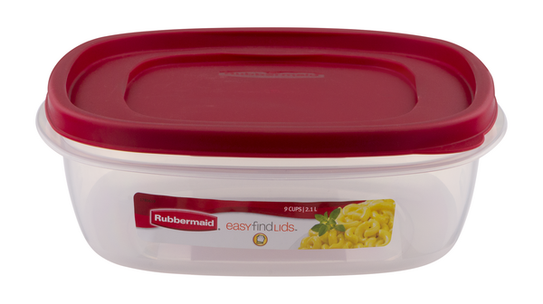 Rubbermaid Easy Find Lids Container & Lid 9 & 14 Cup Value Pack - 2 ct pkg