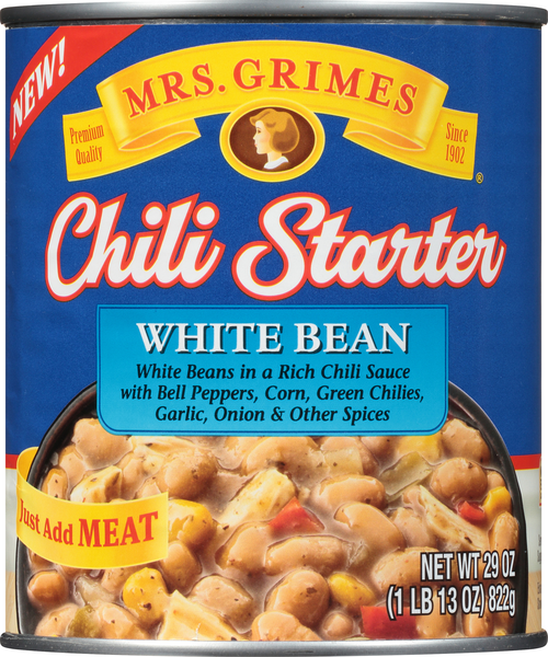 Mrs. Grimes® Triple Bean Chili Starter - Mrs. Grimes Beans