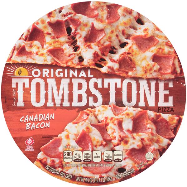 Tombstone Original Canadian Bacon Pizza | Hy-Vee Aisles Online Grocery ...