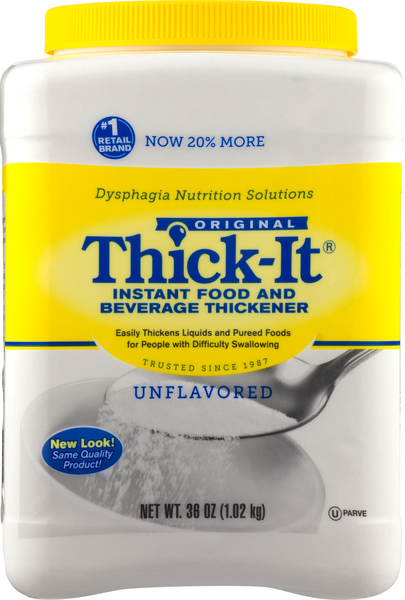 Thick It Original Instant Food And Beverage Thickener, Unflavored - 36 Oz 