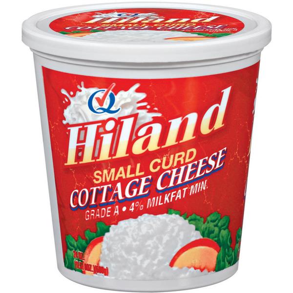 Hiland Small Curd Cottage Cheese 24 Oz Tub HyVee Aisles Online Grocery Shopping