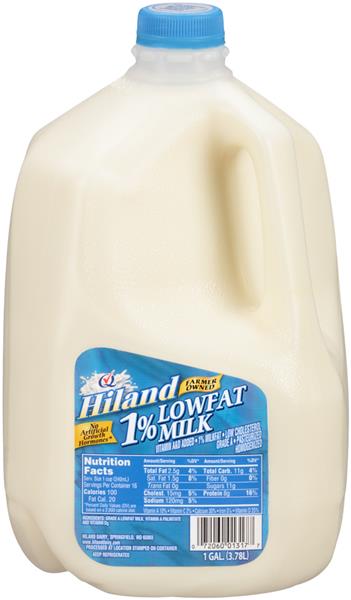 Hiland 1% Lowfat Milk | Hy-Vee Aisles Online Grocery Shopping