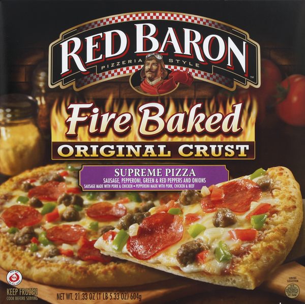 Supreme pizza discount red baron