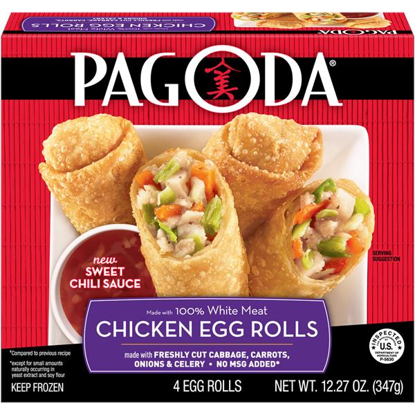 Pagoda Chicken Egg Rolls 12.27 oz. Box HyVee Aisles Online Grocery