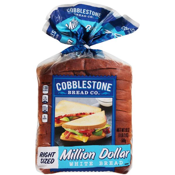 Cobblestone Bread Co. Million Dollar White Bread HyVee Aisles Online Grocery Shopping