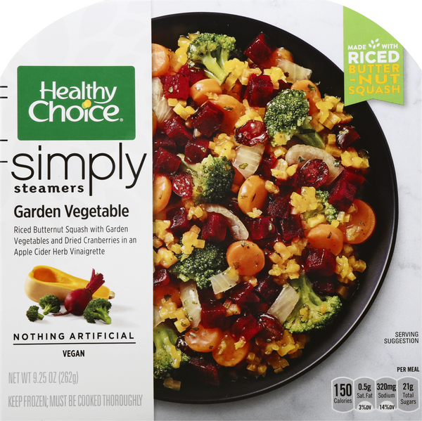 Healthy Choice Simply Steamers Garden Veggie Frozen Meal HyVee