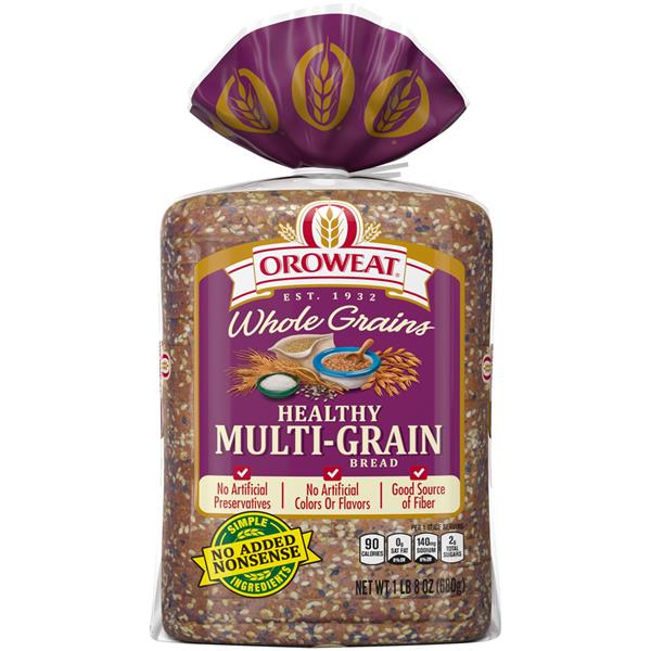 Oroweat Whole Grains Healthy Multigrain Bread 24 Oz Hy Vee Aisles 