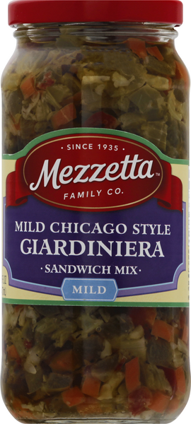 Chicago Style Giardiniera - Hot Chunky - 16oz