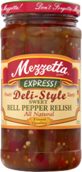 Mezzetta Mezzetta Express Deli Style Sweet Bell Pepper Relish All Natural Hy Vee Aisles Online