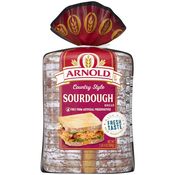 Arnold Country Sourdough Bread 24 Oz HyVee Aisles Online Grocery