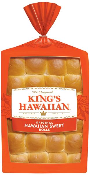 King's Hawaiian Original Hawaiian Sweet Rolls 24 Count | Hy-Vee Aisles ...