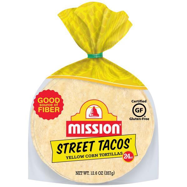 Mission Street Tacos Yellow Corn Tortillas 24Ct HyVee Aisles Online