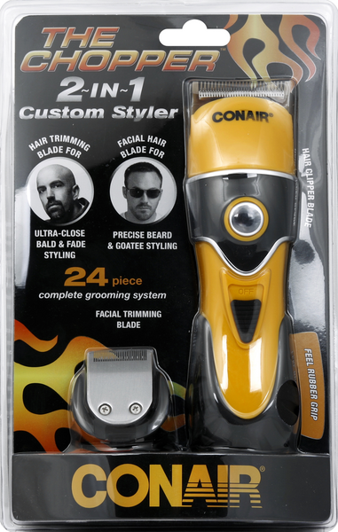 Conair The Chopper 2-in-1 Custom Styler 24Pc Grooming System | Hy