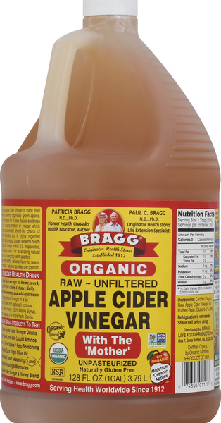 Bragg Bragg Organic Apple Cider Vinegar Hy Vee Aisles Online Grocery Shopping