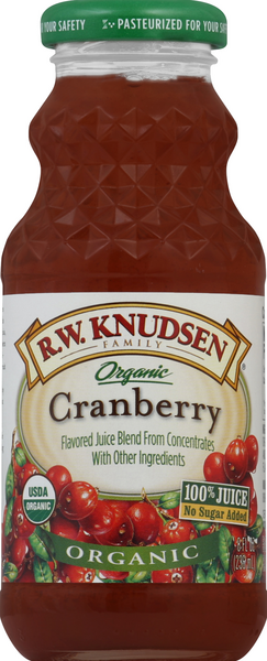 R.W. Knudsen Organic Cranberry 100% Juice | Hy-Vee Aisles Online