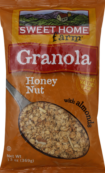 Sweet Home Farm Honey Nut with Almonds Granola - Shop Cereal at H-E-B