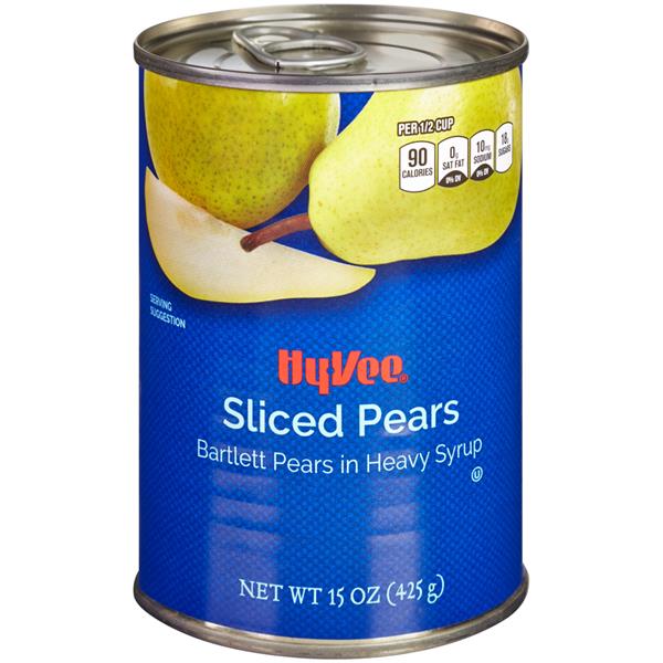 HyVee Sliced Bartlett Pears In Heavy Syrup HyVee Aisles Online