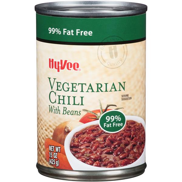 HyVee Fat Free Vegetarian Chili With Beans HyVee Aisles Online