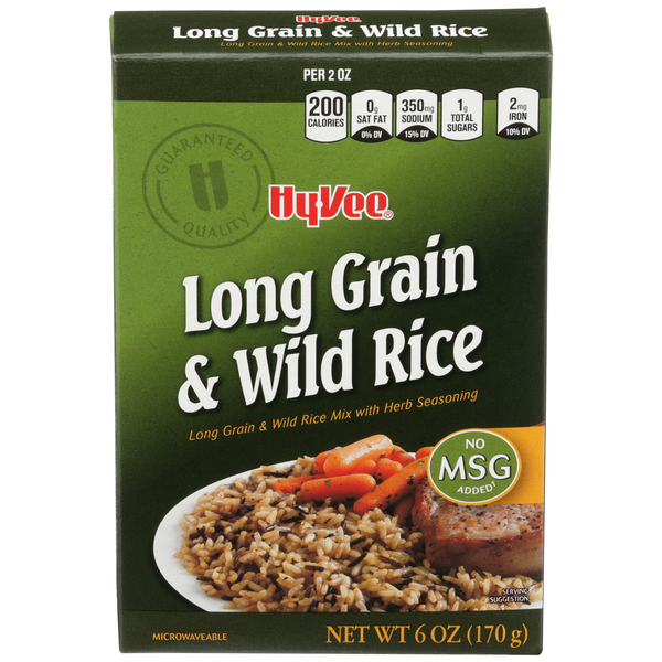 Zatarain's Long Grain Rice  Hy-Vee Aisles Online Grocery Shopping