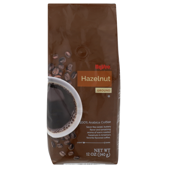 HyVee Hazelnut Light Roast Ground Coffee HyVee Aisles Online