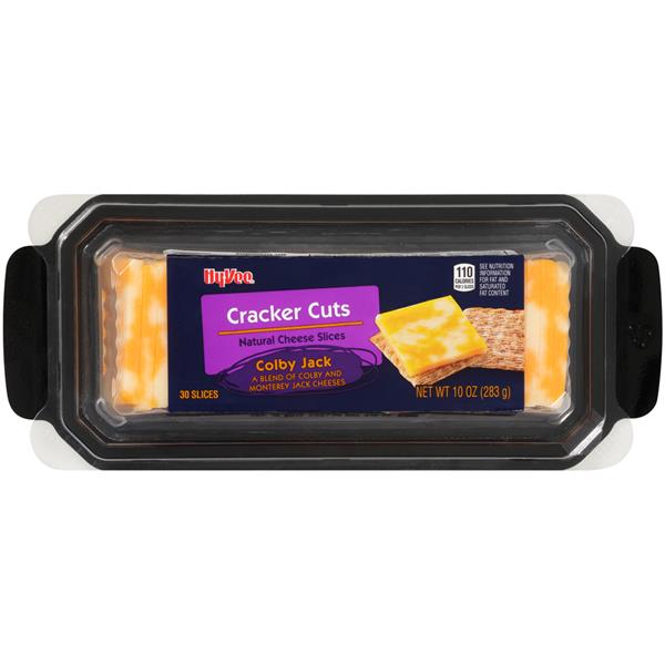 HyVee Cracker Cuts Colby Jack 30Ct HyVee Aisles Online Grocery Shopping