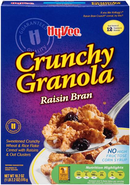 raisin bran crunch nutrition information