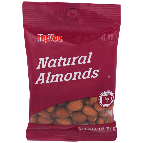 Hy-Vee Natural Almonds | Hy-Vee Aisles Online Grocery Shopping