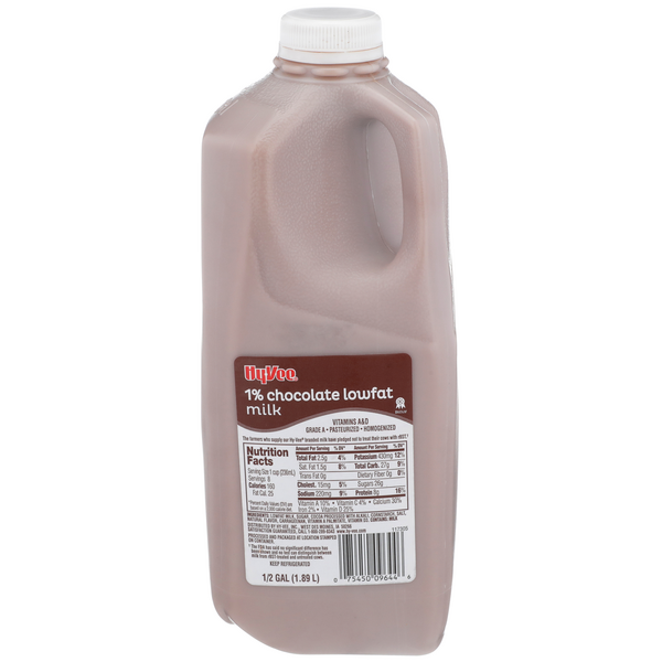 Hy-Vee 1% Chocolate Lowfat Milk | Hy-Vee Aisles Online Grocery Shopping