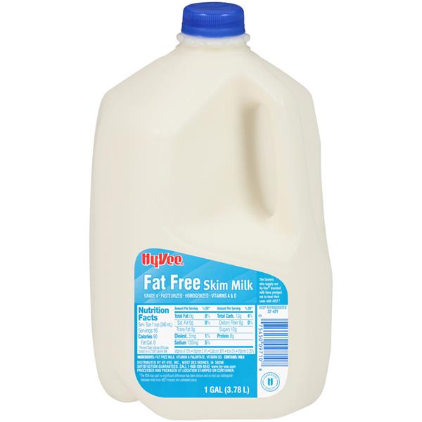 6 oz skim milk calories