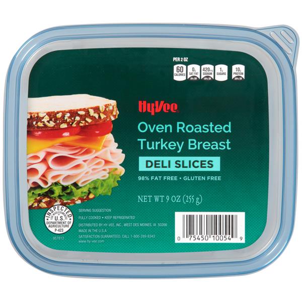 Hy-Vee Deli Sliced Turkey Breast | Hy-Vee Aisles Online Grocery Shopping